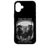 Open The Door We Just Wanna Talk Spynx Cat Pets Judas Coque pour iPhone 16 Plus