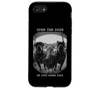 Open The Door We Just Wanna Talk Spynx Cat Pets Judas Coque pour iPhone SE (2020) / 7/8