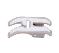 Open Toe Presser Foot for Sewing Machines | Accurate Stitching with Clear Red Guide | Lightweight Plastic Sewing Foot for Satin/Applique/Decorative Stitches