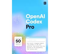 OpenAI Codex Pro: Use natural language command line prompts to 10x your workflow, ship faster and stay focused on the programming that matters most.