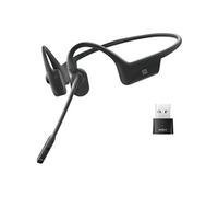 OpenComm UC - Micro-casque - oreille dégagée - montage derrière le cou - Bluetooth - sans fil - NFC* - USB-A via adaptateur Bluetooth - noir