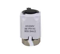Opene NC M30X1.5230V24v NO NC tête de valve d'actionneur thermique électrique for collecteur de thermostat radiateur de chauffage par le sol normalement(I,230v NO)