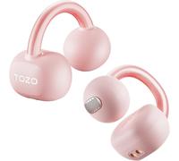 Openearring Écouteurs Bluetooth Sans Fil Ecouteurs Bluetooth 5.4 Ultraléger Avec Réduction Ia De Bruit Origx Acoustique Eqs Ajustement 40H D'Autonomie Led Écran Usb Type C Ipx5 Rose