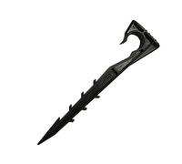 Opengardenweb Lot de 100 Piquets de Fixation d'ancrage pour Tuyau Goutte à Goutte de 16 mm ou 20 mm pour arrosage Goutte à Goutte d'eau Orthèse Fabriqué en Italie Hauteur 18 cm