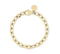 OPENHAGEN STUDIOS Basic Chunky Bracelet en acier inoxydable poli Taille réglable Imperméable et doux pour la peau, Acier inoxydable