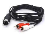 OpenII Câble MIDI vers Cinch, prise DIN 7 broches vers 2 prises RCA, câble de connexion audio pour Bang Olufsen (1,5 m)