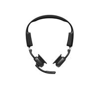 OpenMeet UC - Micro-casque - oreille dégagée - vertical - Bluetooth - sans fil - USB-C via un adaptateur Bluetooth - noir - certifié Zoom