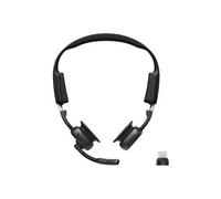 OpenMeet UC - Micro-casque - oreille dï¿½gagï¿½e - vertical - Bluetooth - sans fil - USB-C via un adaptateur Bluetooth - noir - certifiï¿½ Zoom