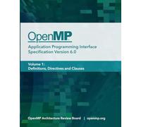 OpenMP Application Programming Interface Specification Version 6.0, Volume 1: Definitions, Directives and Clauses