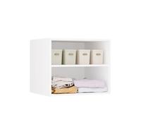 Openo - étagère modulable pour chambre à coucher - 60x50x50 cm - blanc
