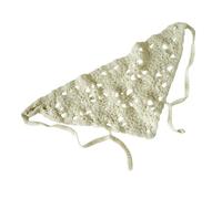 Openwork Tricoted Floral Bandana Multipurpose Couverture De Couverture Tête Pour Les Femmes Fashion Photography Accessoires Accessoires Délicats Enveloppe Tête Florale