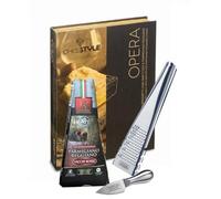 Opera - Coffret cadeau avec Parmigiano Reggiano DOP Vacche Rosse assaisonné pendant 40 mois - 250 g