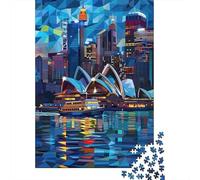 Opéra de Sydney_1 Bundle Puzzle 1000 Pièces Passionnés, Carton Solide, Décoration Murale Maison, Exposition Murale, Cadeau Familial, Plaisir W nd 52x38cm/1000pcs