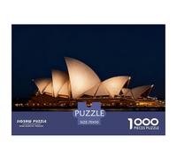 Opéra de Sydney Puzzle 1000 Pièces Paysage de Sydney - Puzzle D’Art Mural, Relaxation Cérébrale, Matériel Haut De Gamme, 70x50cm/1000pcs