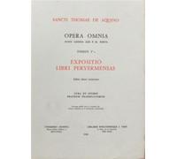 Opera omnia - tome 1,1 expositio libri peryermenias - Saint Thomas d'Aquin - Leonine Eds - relié - Lettres