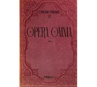 OPERA OMNIA VOL. I: CERCHIO FIRENZE 77