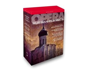 Opera Russian Classics. Boris Godounov, Eugène Onéguine, La Dame de Pique, La légende de Kitège, Lady Macbeth.