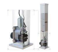 Operateur c4000i 24v electromeca. bt, e4000i, pignon, cle de dev.,acc.de fix. - FAAC 109001