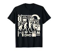 Opérateur de métro Evolution Metro Train Transit Driver T-Shirt