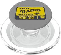 Opérateur de Radio à Jambon - pour signalateurs et techniciens PopSockets PopGrip pour MagSafe