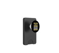 Opérateur de Traitement de l'eau Nous Faisons des devinettes de précision PopSockets PopWallet pour MagSafe