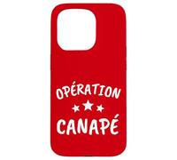 Opération Canapé Télévision Série TV Sieste Repos Dodo Coque pour iPhone 15 Pro