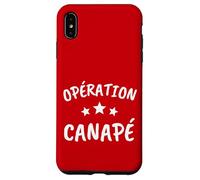 Opération Canapé Télévision Série TV Sieste Repos Dodo Coque pour iPhone XS Max