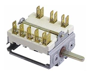 Opération d'exploitation commutateur 7 positions 1 NO/2co Ego 49.27215.717