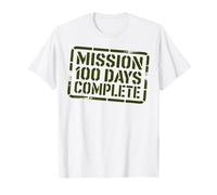 Opération Mission 100 Jours École COMPLÈTE Force Militaire T-Shirt