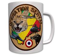 Opération Serval France Armée Française Mali malische Armée Wild chat - Tasse café # 6951