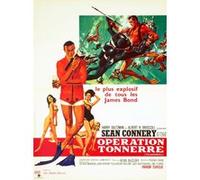 Opération Tonnerre (ressortie) - affiche de cinéma originale - 40x53 cm roulée G
