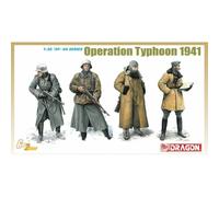 Operation Typhoon 1941set 1/35 Dragon De Soldats Allemands Hiver 1941, Manteaux