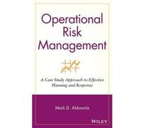 Operational Risk Management by Mark D. Abkowitz Hardcover Book Mark D. Abkowitz (Auteur)