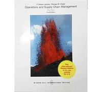 Operations And Supply Chain Management F Robert Jacobs, Richard B Chase (Auteur)