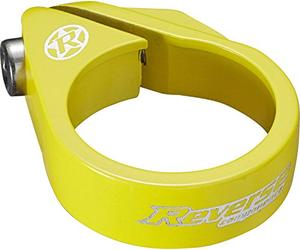 Opérations bolt clamp collier de serrage de selle 34,9 mm (jaune)