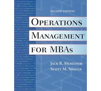 Operations Management for MBAs