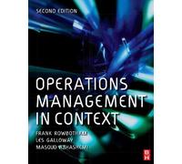 Operations Management In Context