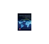 Operations Management In The Supply Chain: Decisions & Cases