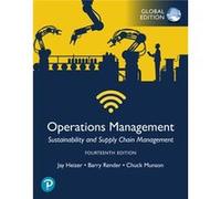 Operations Management Sustainability and Supply Chain Management Global Edition by Chuck Munson Chuck Munson (Auteur)