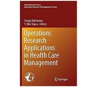 Operations Research Applications In Health Care Management