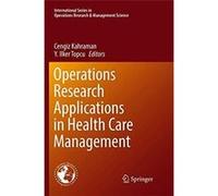Operations Research Applications in Health Care Management - Springer International Publishing AG - Springer International Publishing AG - Livre en Anglai Springer International Publishing AGSpringer