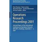Operations Research Proceedings 2001