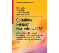 Operations Research Proceedings 2022