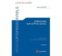 Opérations sur capital social