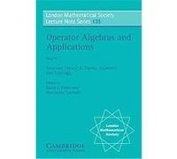 Operator Algebras and Applications, London Mathematical Society Lecture Note Series David E. Evans (Auteur)