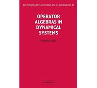 Operator Algebras In Dynamical Systems