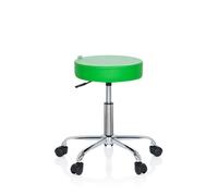 Tabouret / Siège Pivotant / Siège Technique Operator Ii Simili-Cuir Vert Chrome Hjh Office Vert
