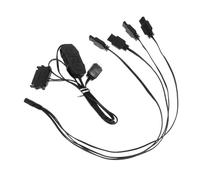 Operitacx 1 Ensemble Contrôleur RGB avec Adaptateur Régulateur Effets Lumineux Rvb pour Synchronisation et Personnalisation de Pc Installation Facile et Pratique