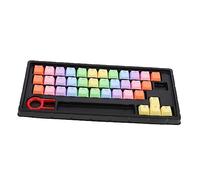 Operitacx 1 Ensemble Dessus de Touche claviers pbt keycaps Décoration de Clavier Hat Accessoires pour Clavier Keyboard décor de Clavier Protecteur de Clavier remplacer Les Touches Yellow