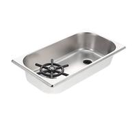 Operitacx 1 Ensemble lave-verre rinçage haut lavage tasses pour laveur de bouteilles rinceuse de gobelets en verre rince- bar rinceuse de bouteilles en Acier inoxydable